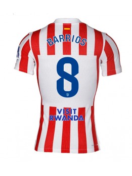 Atletico Madrid Pablo Barrios #8 Replika Hemmakläder 2025-26 Kortärmad